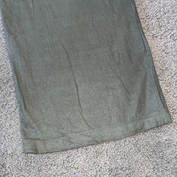 SPLENDID Angie Coastal Linen Blend Wide Leg Pull On Pants -Size L - Picture 8 of 14